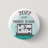 エホバ証人ズーム先駆者学校2022 缶バッジ (正面)