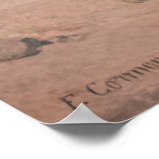 エホバ飛んでいるーの呪いの前にカイン ポスター (角)