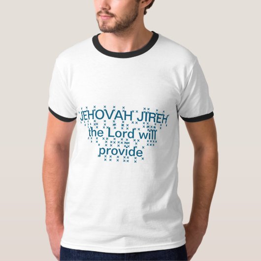 エホバ・ジレ – 主が提供する Tシャツ (正面)