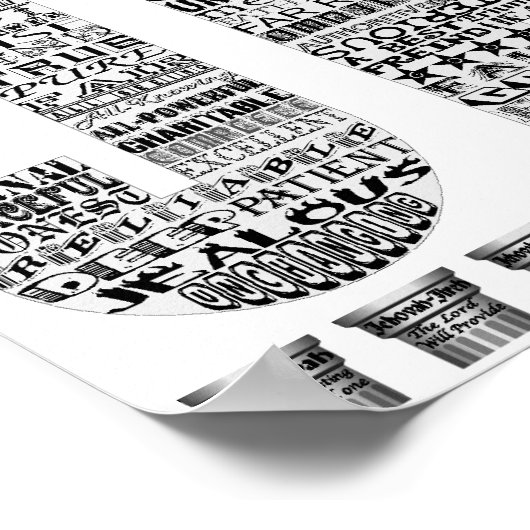 エホバ ポスター (角)