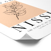 エホヴァニッシプリント可能 ポスター (角)