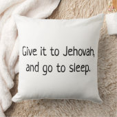 エホ与えバーに行って寝なさい クッション (ブランケット)