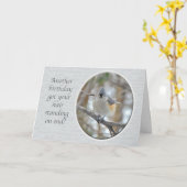 エボシガラ別の誕生日 カード (黄色い花)