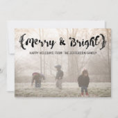 エボニーエレガントスのスケメリーッチと明るい写真 シーズンカード (正面)