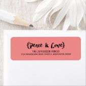 エボニーエレガントスケッチピース&ラブホリデー ラベル (インサイチュ)