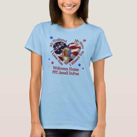 エボニーカスタムズの帰郷シャツ Tシャツ (正面)