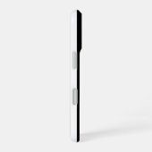エボニー・スノー iPhone 16ケース (右側面)