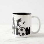 エボリューションサッカーマグ ツートーンマグカップ<br><div class="desc">エボリューションサッカー二音マグカップ</div>