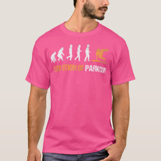 エボリューションスタンドアップジャンピング実践者トレーサー パー Tシャツ
