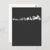 エボリューションバイクゴールモーターバイキングレーサー ポストカード (正面/裏面)