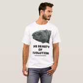 エボリューションフリルシャーク美しい Tシャツ (正面フル)