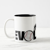 エボリューションベースボールマグ ツートーンマグカップ (左)