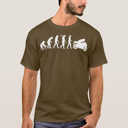 エボリューションモーターサイクル Tシャツ (正面)