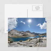 エボリューションレイクパノラマ – John Muir Trail ポストカード (正面/裏面)