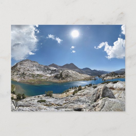 エボリューションレイクパノラマ – John Muir Trail ポストカード (正面)