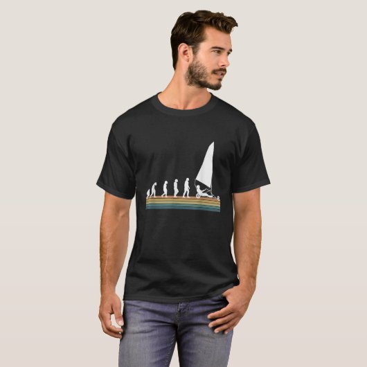 エボリューション ランド セイリング サンド ヤッチング ダートボーティング S Tシャツ (正面フル)