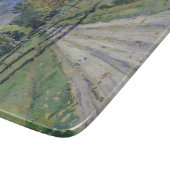 エボルデスへの道（Ferdinand Hodler著） カッティングボード (角)