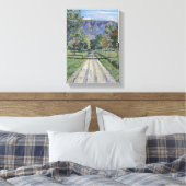 エボルデスへの道(Ferdinand Hodler著) キャンバスプリント (インサイチュ (寝室))