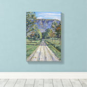 エボルデスへの道(Ferdinand Hodler著) キャンバスプリント (インサイチュ (ウッドフロア))