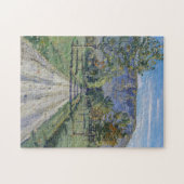 エボルデスへの道（Ferdinand Hodler著） ジグソーパズル (横)