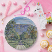 エボルデスへの道(Ferdinand Hodler著) ペーパープレート (パーティー)