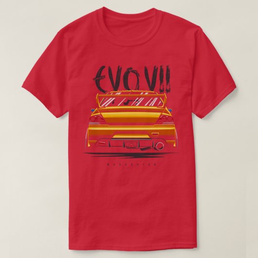エボ七世 Tシャツ (デザイン正面)