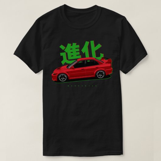 エボV Tシャツ (デザイン正面)