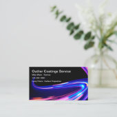 エポキクールシ被覆テーマ名刺テンプレート 名刺 (スタンド正面)