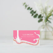 エポキシ樹脂ジュエリー用名刺 名刺 (スタンド正面)