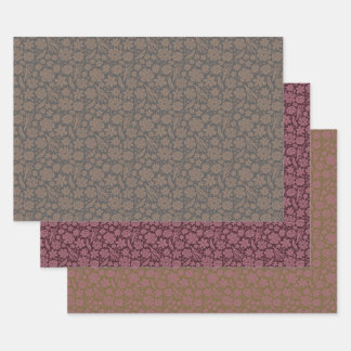 エポポキフローラx 3 ラッピングペーパーシート