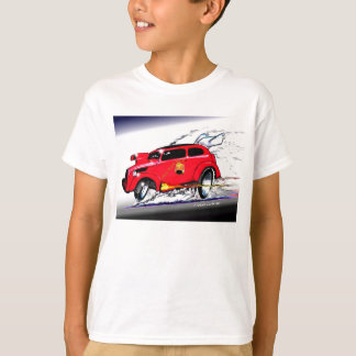 エマおよびNeilsの蜂蜜モンスターの競争の破裂音 Tシャツ