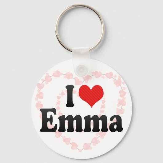 エマが大好き キーホルダー (正面)