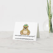 エマくまのサンキューカード サンキューカード (裏面)