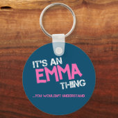 エマって名前が分からないもの キーホルダー (正面)