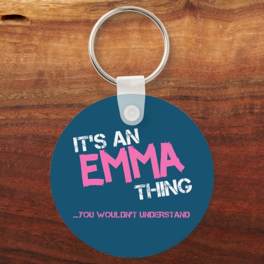 エマって名前が分からないもの キーホルダー (正面)