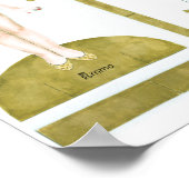 エマとバイオレット紙ドールセット – ま遊たはディスプレイ ポスター (角)