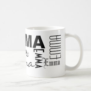 エマはマグを個人化します コーヒーマグカップ