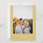 エマひま素朴フラワーフローラカントリーブライダルシャワー 招待状 (裏面)