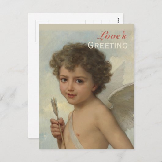 エマイルムニールラブズグリーティングCC0785バレンタイン シーズンポストカード (正面/裏面)