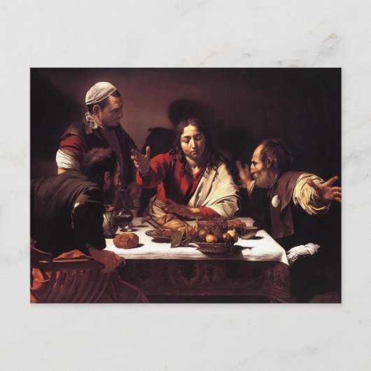 エマウスでの晩餐 ポストカード (正面)