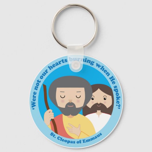 エマウスの聖クレオパス キーホルダー (正面)