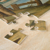 エマウスへの道の上のキリスト ジグソーパズル (側面)