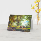 エマウスまで歩く カード (黄色い花)