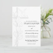 エマエレガントクロス&ドブカトリック結婚ズ 招待状 (スタンド正面)