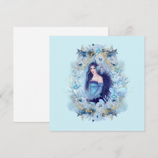 エマエンジェルホリデーポストカード By レネエ L ラボワ シーズンカード (正面/裏面)