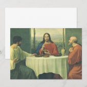 エマオでのイエス・キリストとの夕食（古代） (正面/裏面)