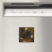 エマスで夕食を持つ台所のメイド， c.1618 マグネット (インサイチュ (食洗機))