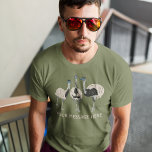 エマスの鳥好パーソナライズされたき Tシャツ<br><div class="desc">EMUグラフィックお気に入りのティーで鳥の愛パーソナライズされた者を驚かせる。このTシャツは、3エムのリアルなスタイルイラストを備え、以下の独自のパーソナライズされた文字やスローガンでカスタム使用できる準備ができている。</div>