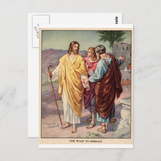 エマスへの歩き ポストカード (正面/裏面)