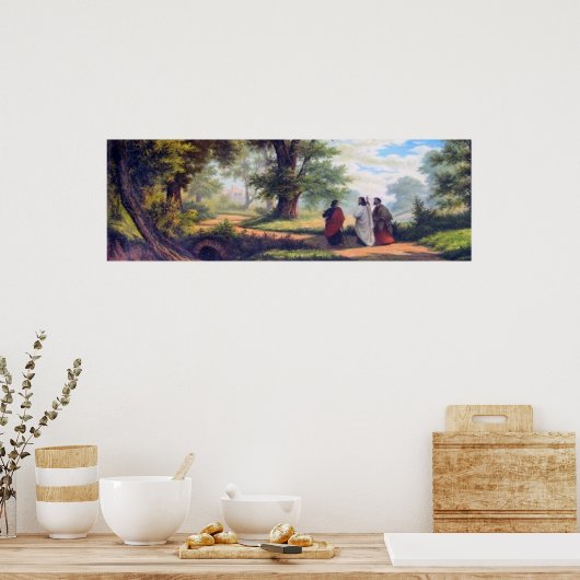 エマスへの道。 ポスター (キッチン)